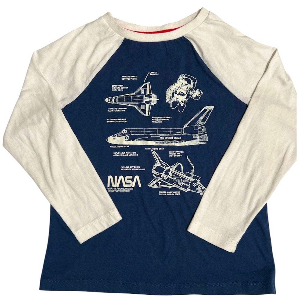NASA children’s space shuttle long sleeve T-shirt
